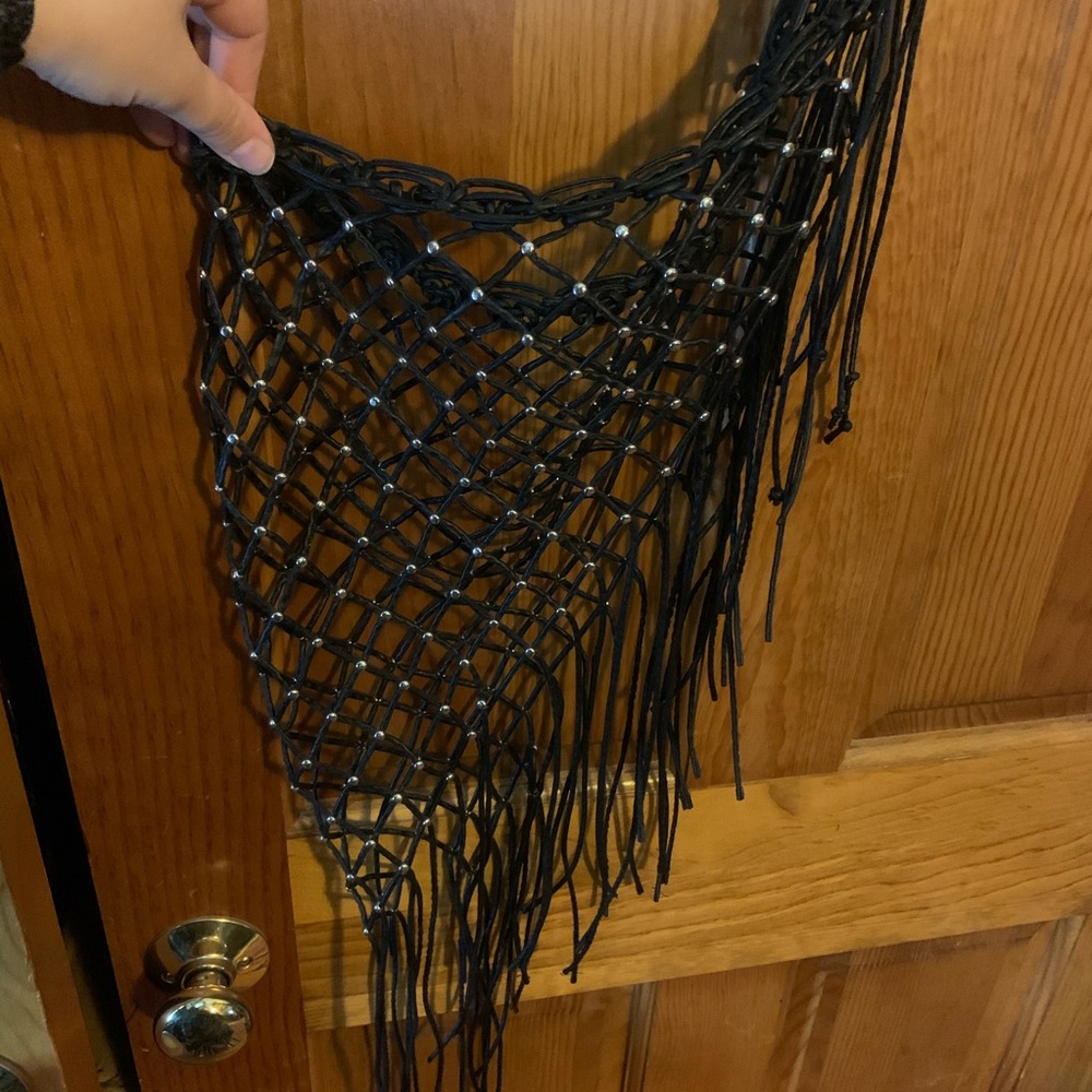 Boho waist fringe